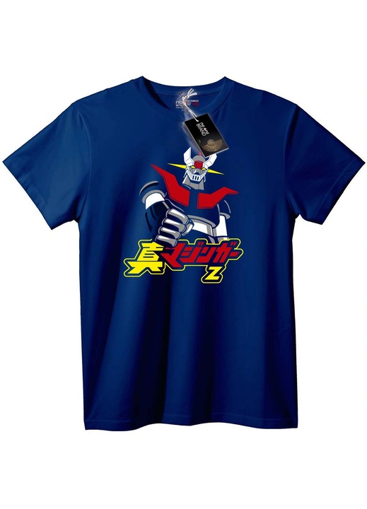 Shin Mazinger Z Anime póló, Tengerészkék