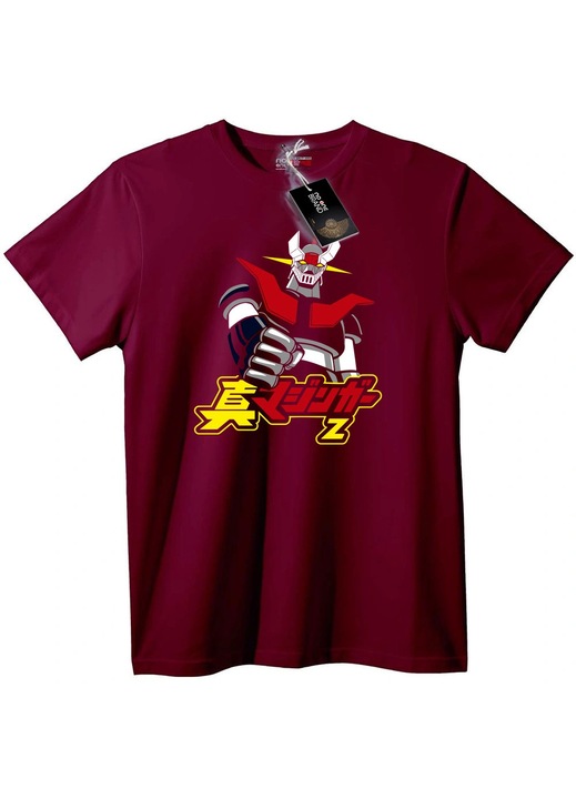 Shin Mazinger Z Anime póló, Bordó