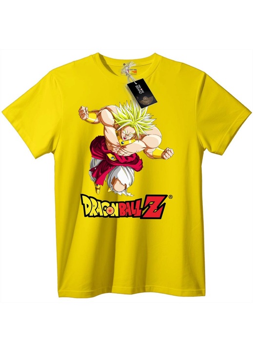 Goku póló Dragon Ball Z, sárga, 2XL