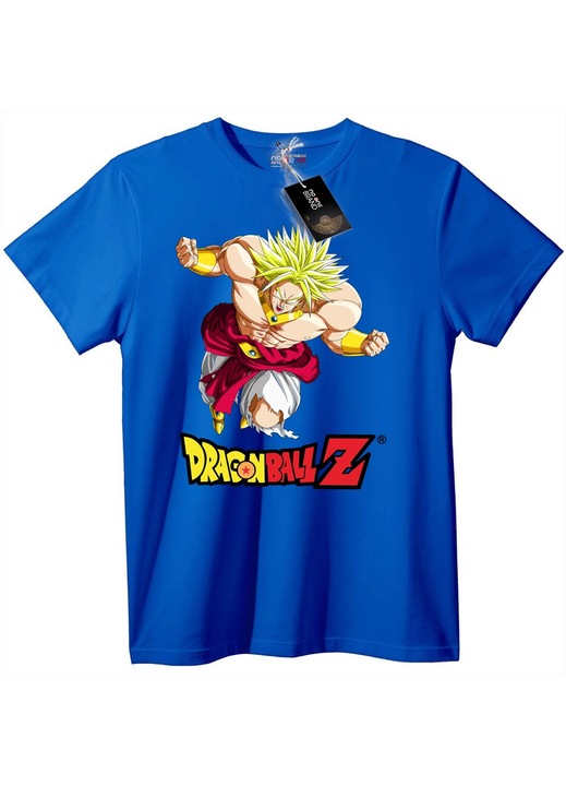 Dragon Ball Z Goku póló, kék, 6XL