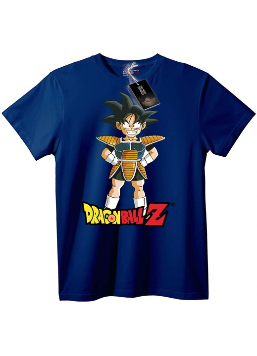 Tricou Goku din Dragon Ball Z, Albastru închis, 7XL