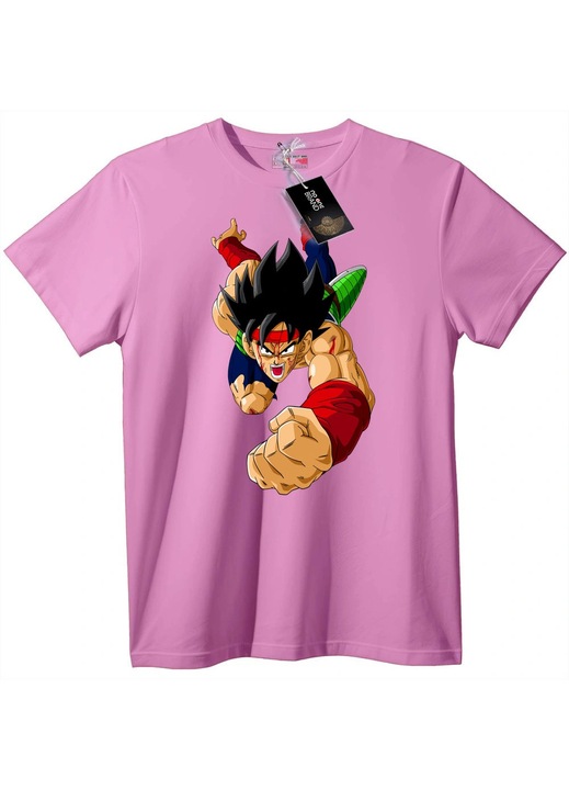 Goku Anime póló, rózsaszín, 6XL