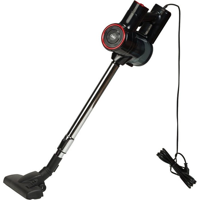 Aspirator electric Osio OVC-4410, 600W, 2 in 1, rosu/negru, 6m cablu, 0.8L