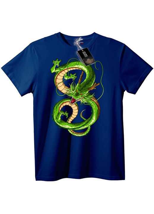 Tricou Shenron din Dragon Ball, Albastru închis, Bleumarin