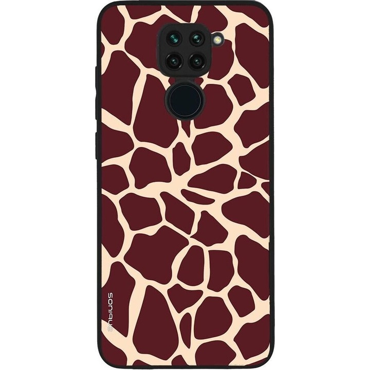 Husa telefon Sonique Animal Print Series, pentru Xiaomi Redmi Note 9, silicon, design animal print, multicolor