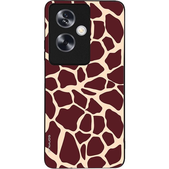 Husa telefon Sonique Animal Print Series, design animal print, silicon, 5G, Oppo A79