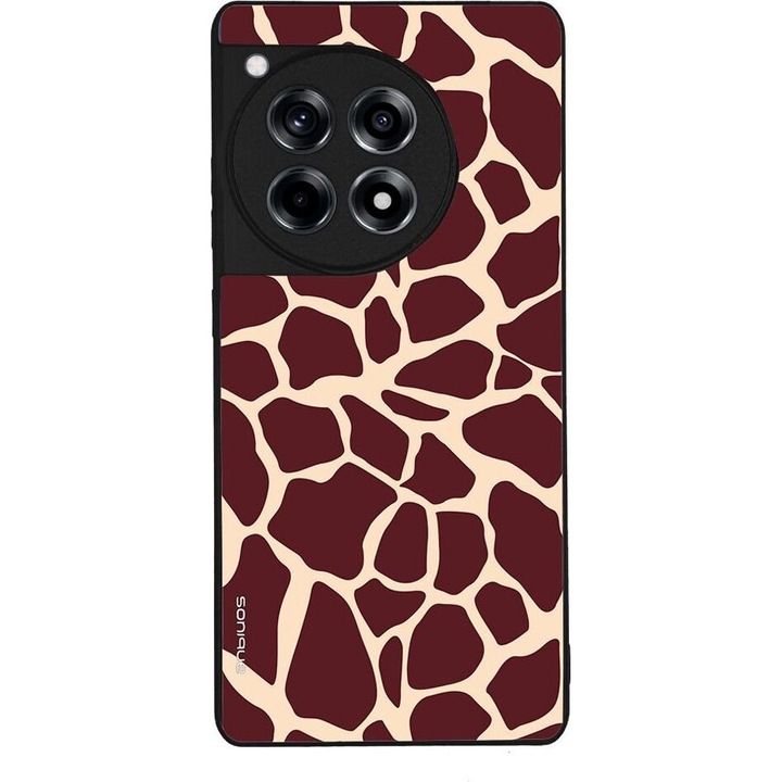Husa telefon Sonique Animal Print Series, Giraffe 03, silicon, protectie antisoc, 10x15x2cm