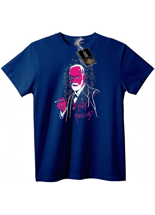 Tricou Pink Freud, Bleumarin