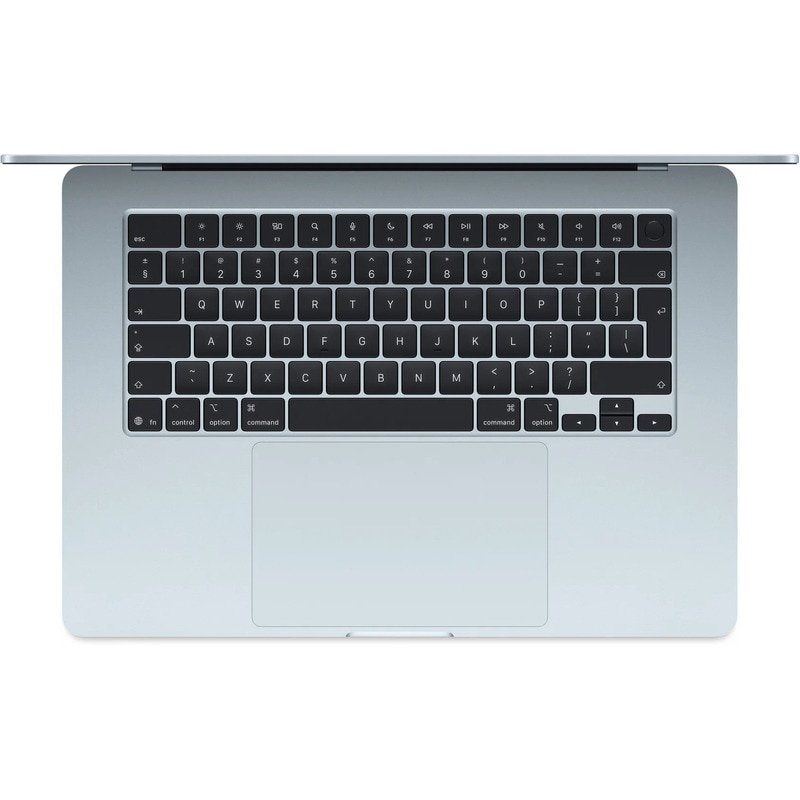 Laptop Apple MacBook Air 15, Procesor Apple M5 chip 10-core CPU, 10-core GPU, 15.3" Liquid Retina, 32GB, 2TB, layout INT, Mac OS Albastru deschis