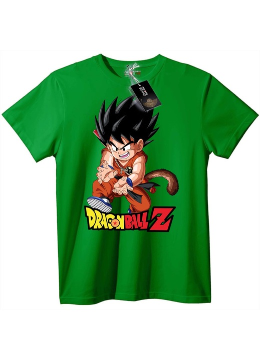 Dragon Ball Z Goku póló, zöld, M