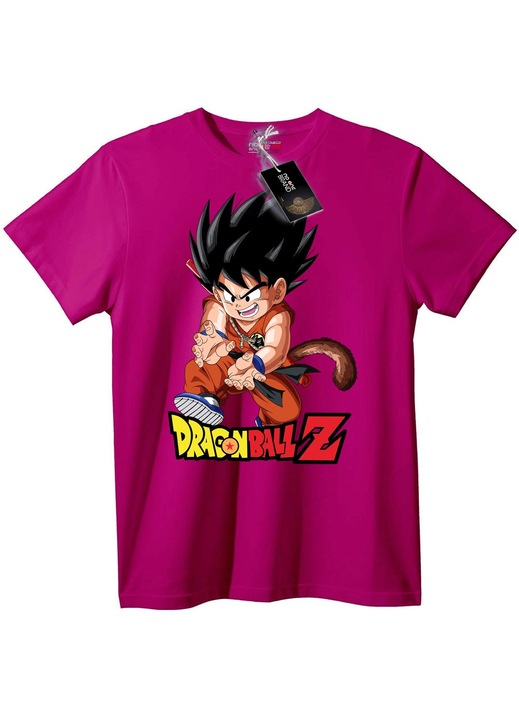 Dragon Ball Z Goku póló, lila, 6XL