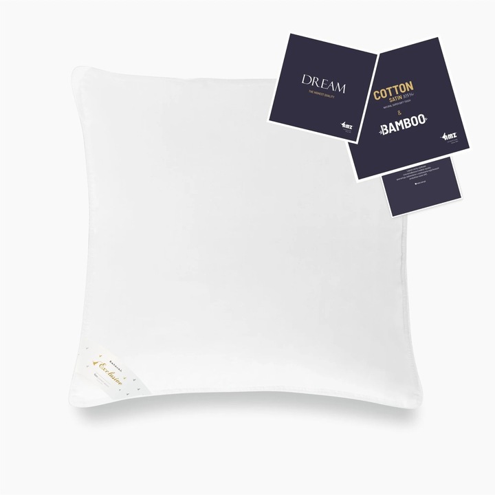 AMZ Dream párna 50x70, 90% libapehely, 100% pamut, bambuszszál