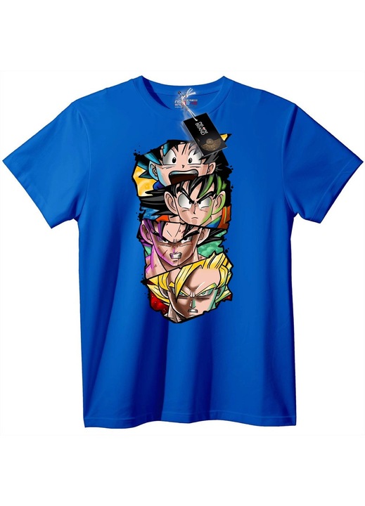 Dragon Ball Z Karakterek Póló, Kék