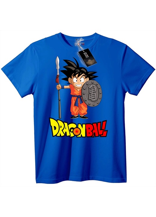 Dragon Ball Goku póló, kék, M