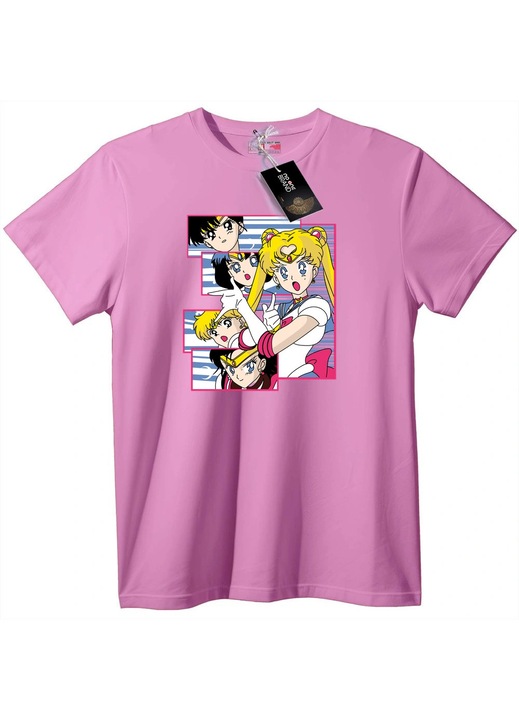 Sailor Moon és Barátai póló, Candy Pink