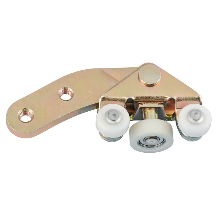 Polcar rövid alsó görgő a jobb oldali tolóajtóhoz, Volkswagen Transporter T4, 80mm, 28mm