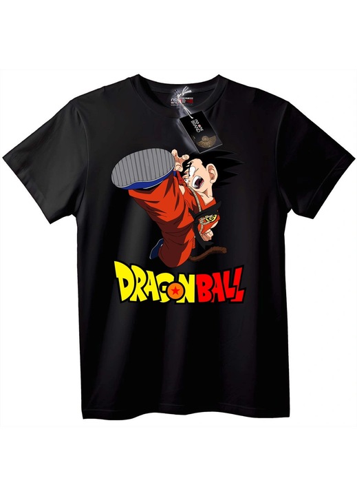 Dragon Ball Goku póló, fekete, 6XL