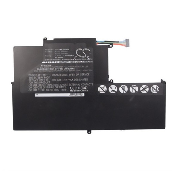 Cameron sino li-polymer akkumulátor, 7.4v, 8200mAh, kompatibilis samsung aa-plpn4an -vel