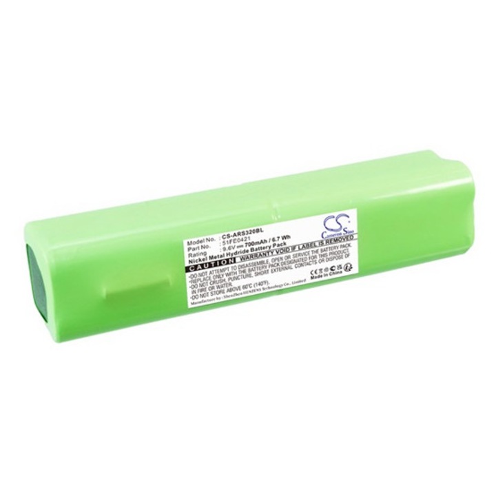 Cameron sino ni-mh akkumulátor, 9.6v, 700mAh, kompatibilis allflex 51fe0421 -vel