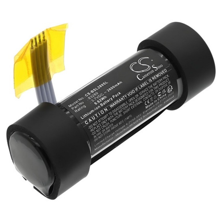 Cameron sino li-ion akkumulátor, 3.7v, 2600mAh, kompatibilis bose 83289 -vel
