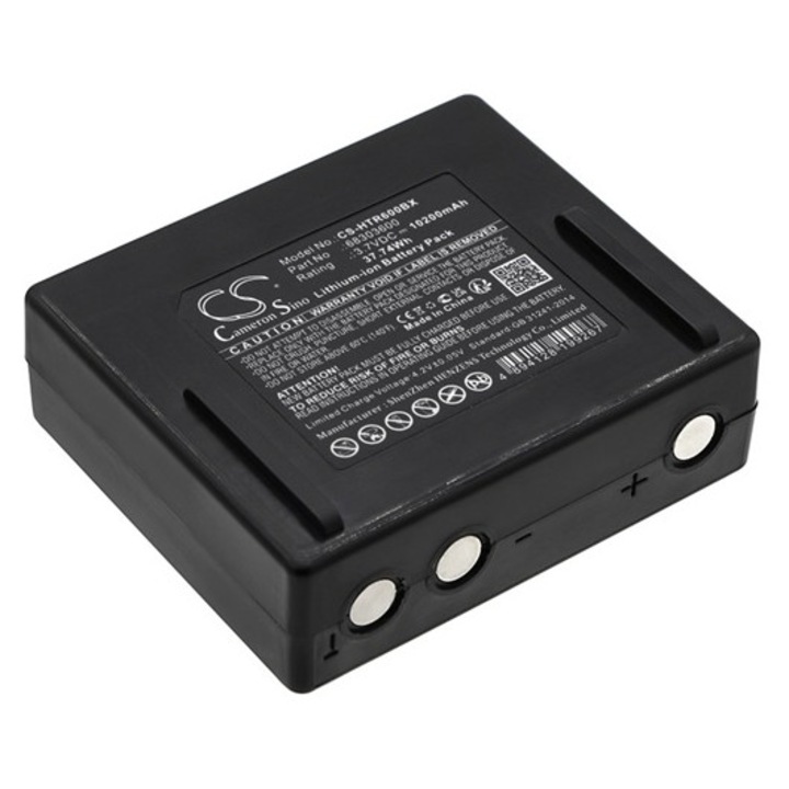 Cameron sino li-ion akkumulátor, 3.7v, 10200mAh, kompatibilis hetronic 68303600 -vel