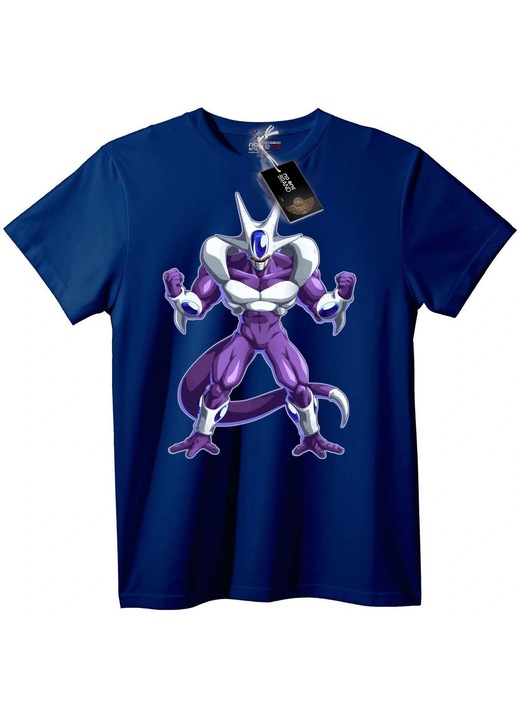 Tricou anime Frieza, Albastru închis, XL