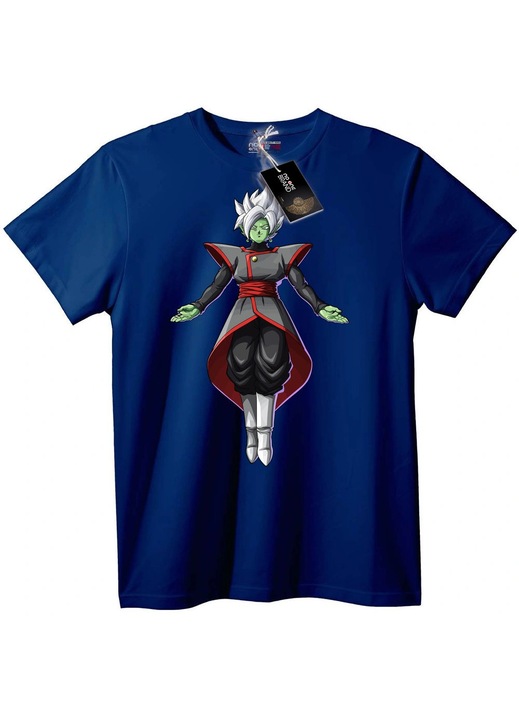 Tricou anime Zamasu, Bleumarin