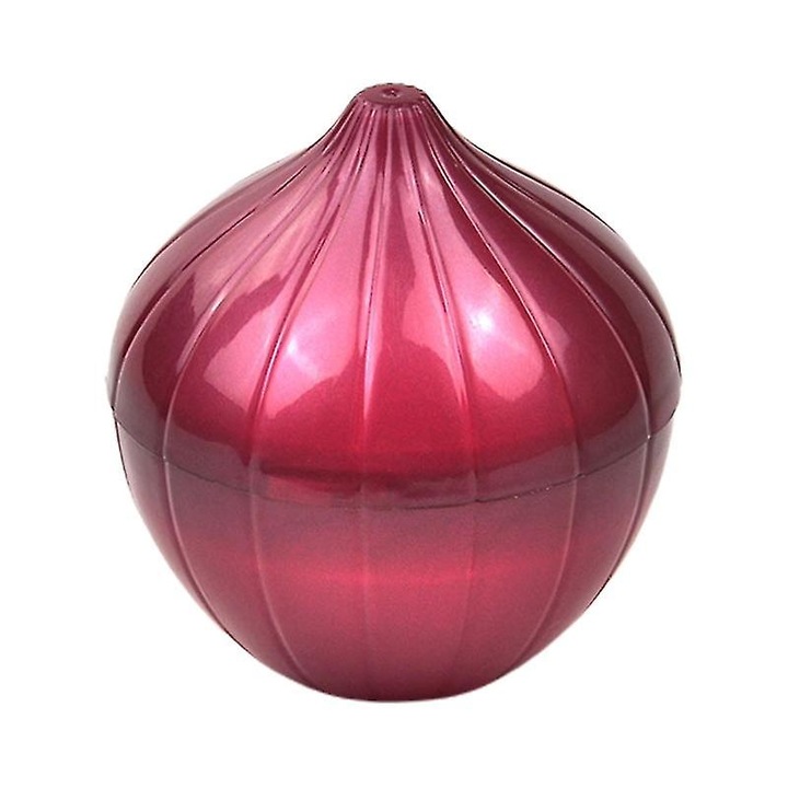 Cutie alimentara pentru legume, design unic, plastic, 11x11x12cm, multicolor, set de 1 buc.