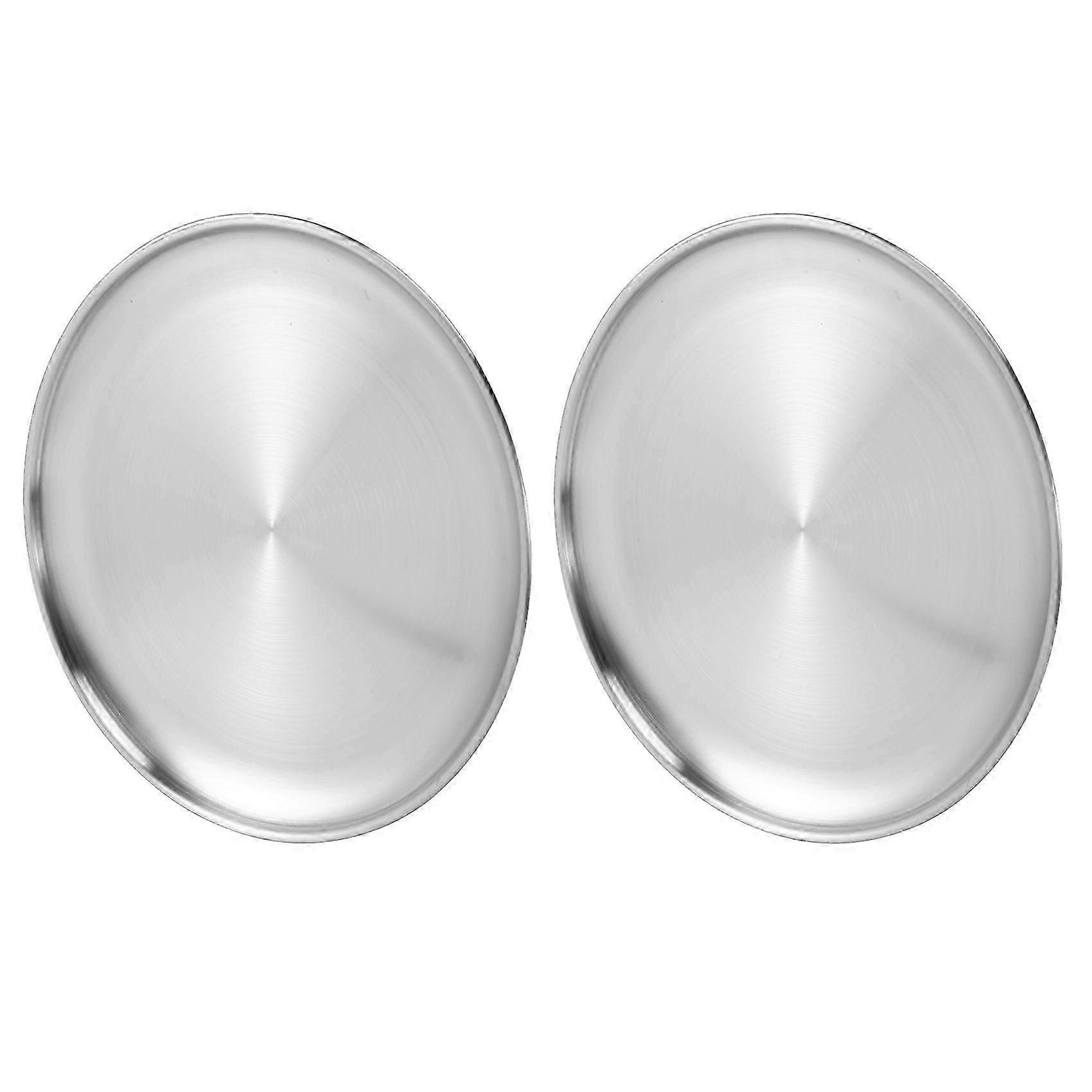 Set 2 tavi copt pizza, inox, 26cm, margini usor inclinate, rezistente ...