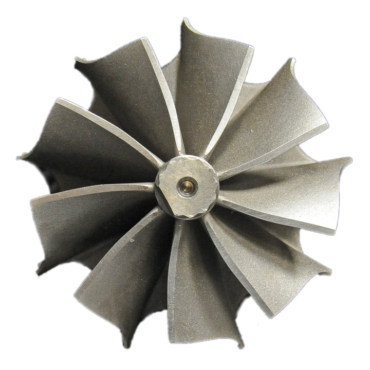 TTS turbófeltöltő rotorok, 9 lapátos, 58.8x67.2mm, K26 turbófeltöltőkhöz