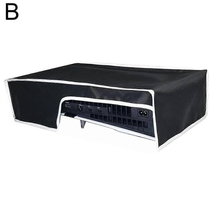 Husa din panza Oxford pentru Ps5 Pro, neagra, 20x15x1cm, set