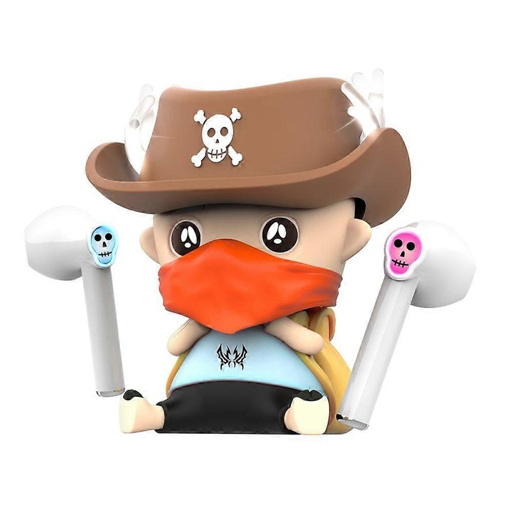 Vezeték nélküli fülhallgató, RS3TWS, sztereó, vízálló, fekete, szett (2 fülhallgató, 1 adatkábel, 1 fülhallgató tartórekesz)