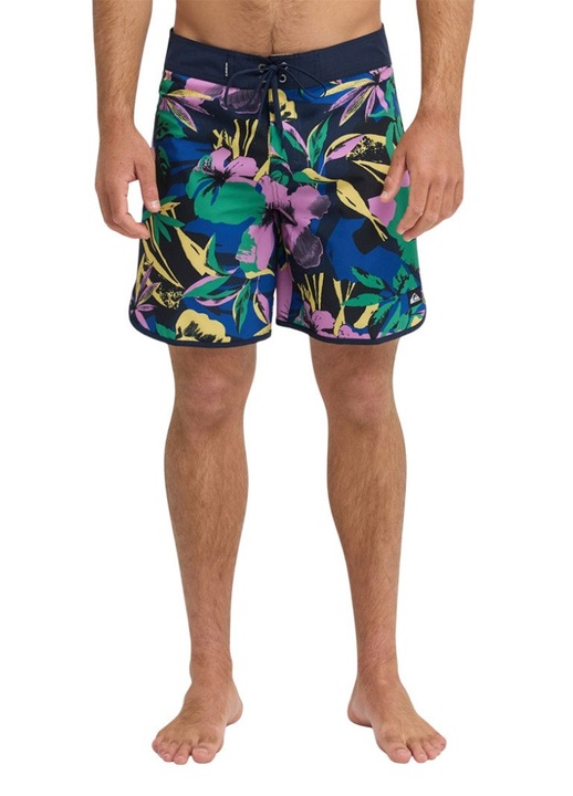 Бански шорти Quiksilver Surfsilk, 18", 4-посочна разтеглива технология, многоцветни