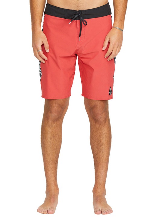 Плажни шорти Volcom, Mingle Mod 20", червени, полиестер/еластан