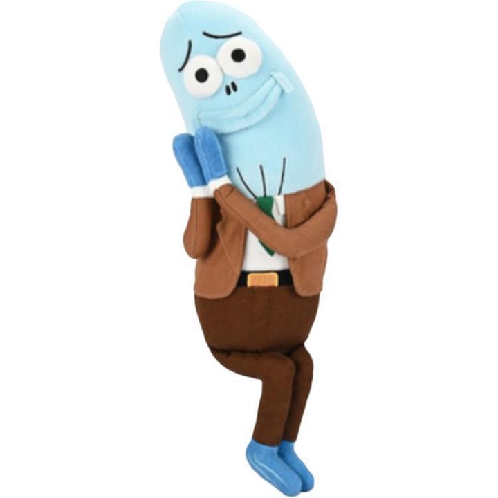 Jucarie de plus, sirena amuzanta, 35cm, multicolor