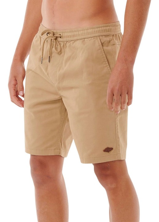 Мъжки къси панталони Rip Curl Classic Surf Volley, бежови, памук, еластан