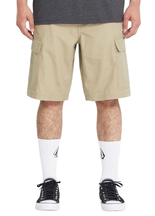 Мъжки панталони, Volcom, карго, странични джобове, бежови, 30 US