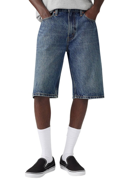 Pantaloni scurti barbati Levi's, larg, albastru, denim
