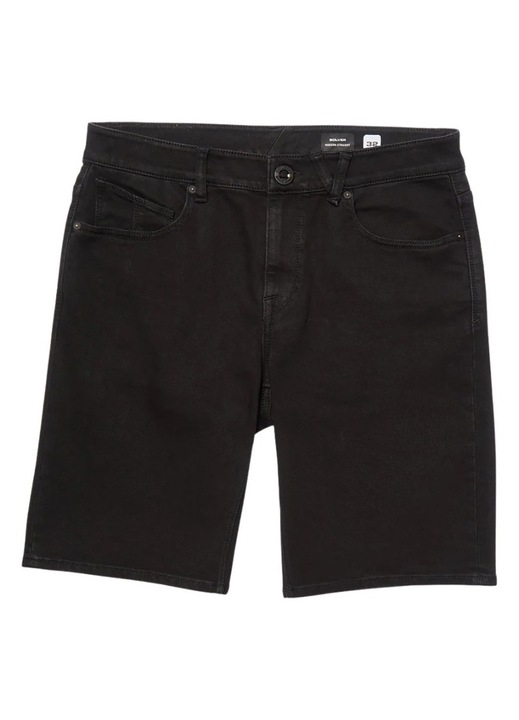 Къси дънкови панталони Volcom, модел Solver, памук/полиестер, черен цвят, 32 US