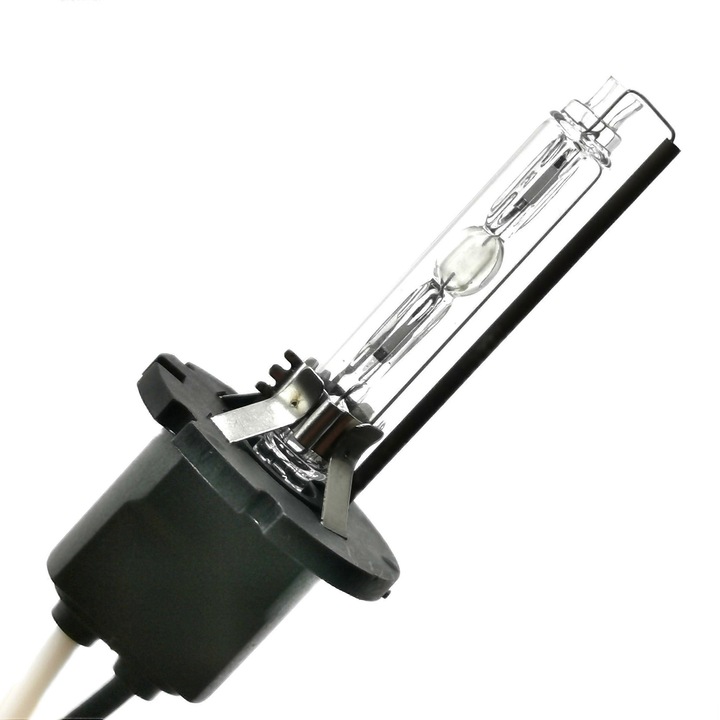 Set 2 Becuri Xenon 55W D2H 6000K pentru Auto, Bracket Metalic, 12V