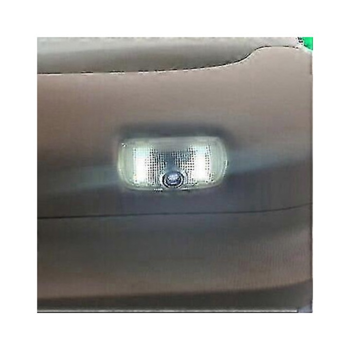Proiector LED pentru usa Nissan Patrol Y62 2013-2021, set de 4 bucati, metalic
