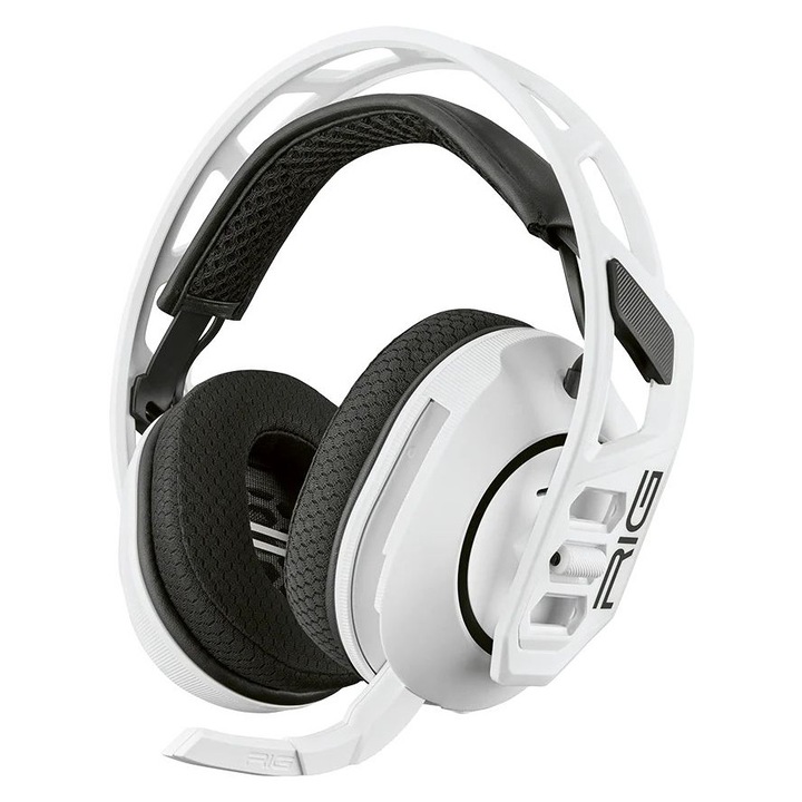 Casti gaming wireless Bluetooth Nacon RIG 600 MAX HS albe, 307090, Microfon/Casti