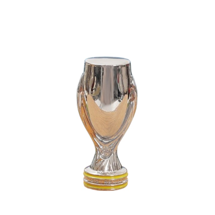 Мини ключодържател трофей UEFA Super Cup 4x3cm, аксесоар за ключове или чанта