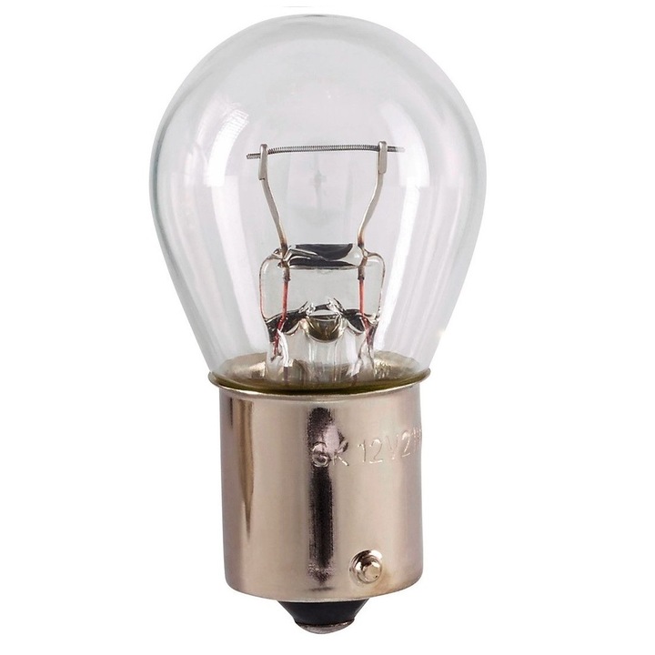 Bec auto P21W 12V 21W BA15S, SRLine, alb