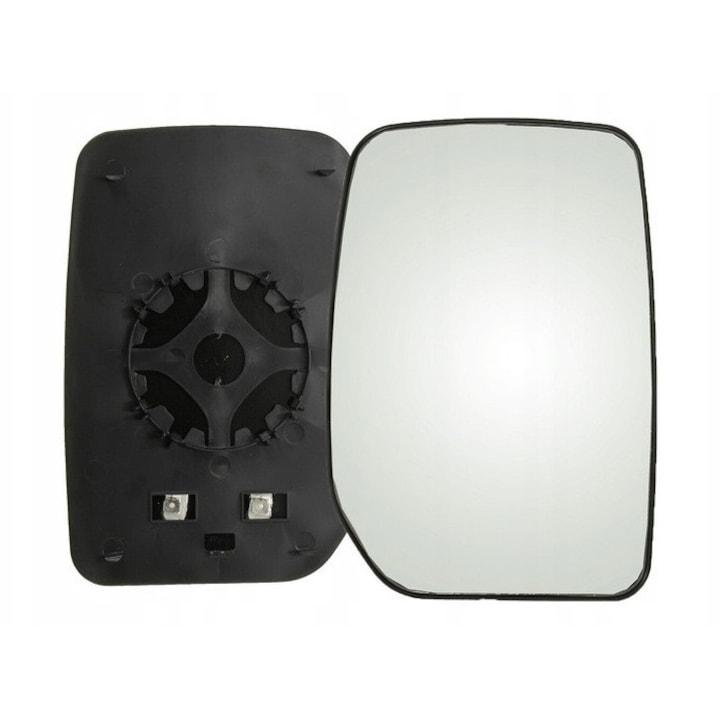 Oglinda auto MMax, dreapta, superioara, incalzita, cromata, 21,5x14,8cm, pentru Ford Transit 2000-2013