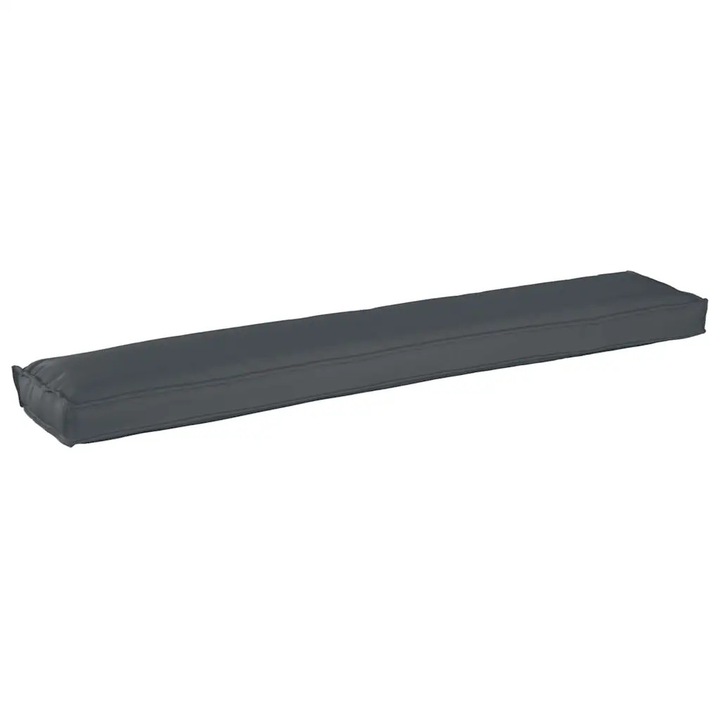 vidaXL Raklap Párna Antracit 200 x 40 x 8 cm Oxford Szövet 42001678