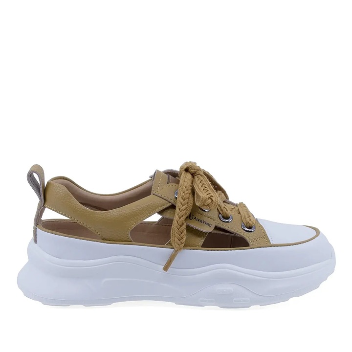 Pantofi dama, Anna Viotti, D106-23, Galben