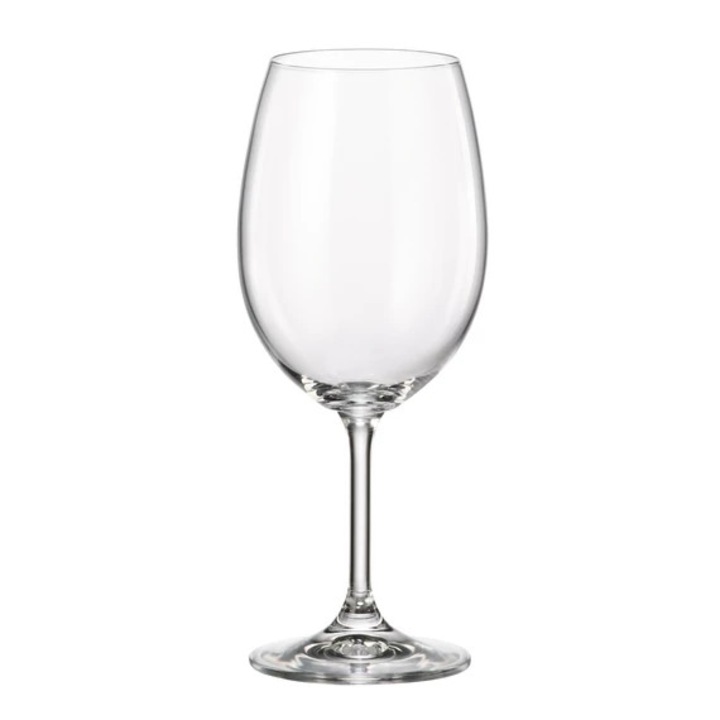 Ambition Leona vörösboros pohár szett 430 ml 6 darabos