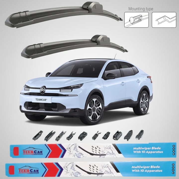 Stergatoare Citroen C4 X, ë-C4 X (2022–2024) Flat, Set fata – TeamCar®