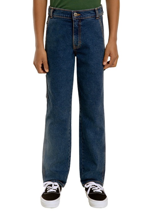 Детски панталони, Dickies, модел Carpenter, деним, цвят mid wash